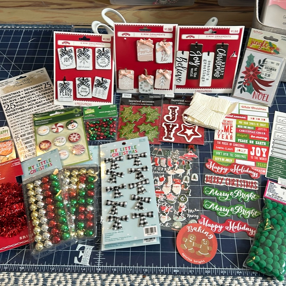 Christmas craft supply bundle
